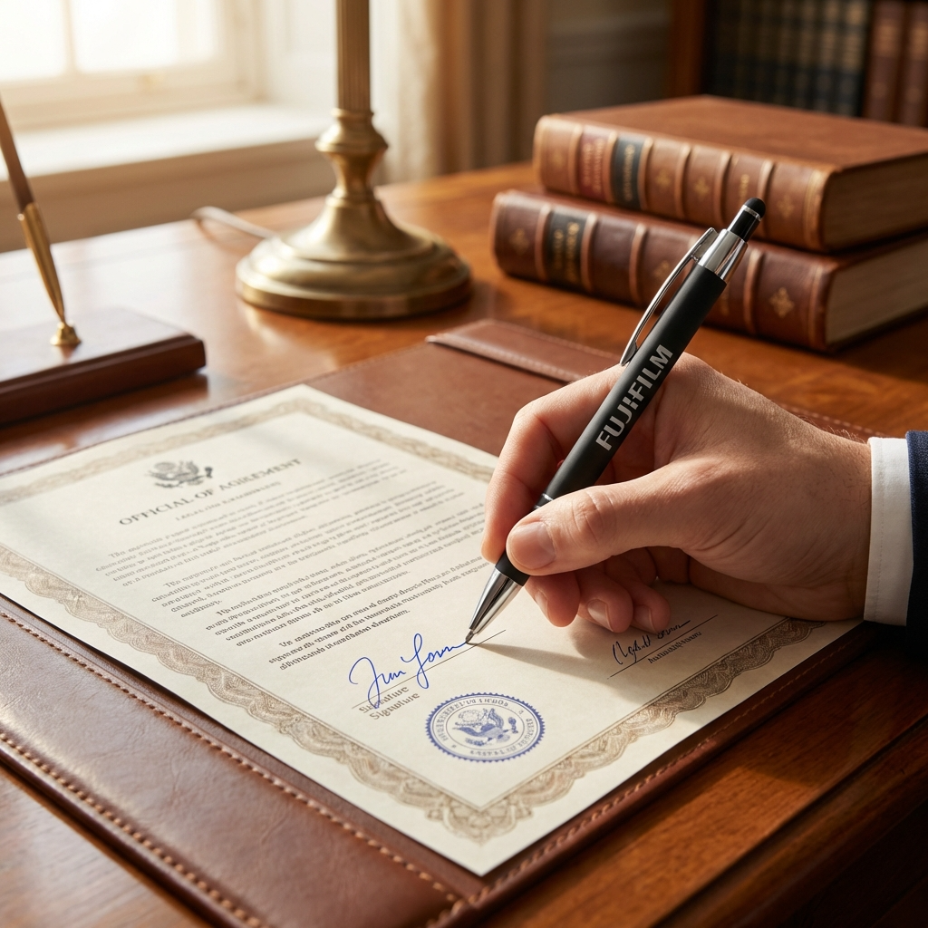 The Power of Blue Ink: Why It's an Unspoken Requirement for Official Documents