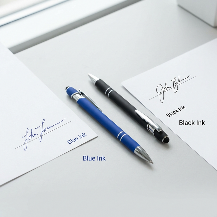 Best Pen Ink Color For Professional Documents – PensXpress